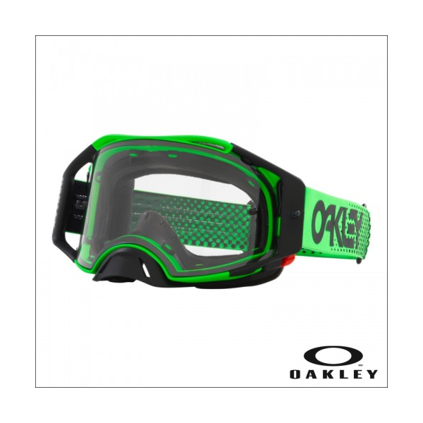 Goggle Oakley Airbrake MX Moto Green 2024 OO7046-D9 Oakley Motocross Goggles