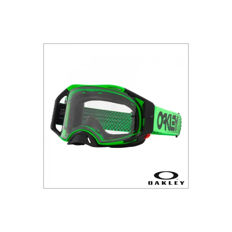 Goggle Oakley Airbrake MX Moto Green
