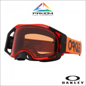 Occhiale I maschera Oakley Airbrake MX Moto Orange Lente Bronze 2024