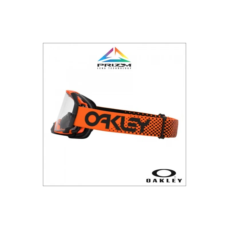 Masque Oakley Airbrake MX Moto Orange 2024