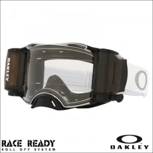 Occhiale I maschera Oakley Airbrake MX Race Ready Bianco
