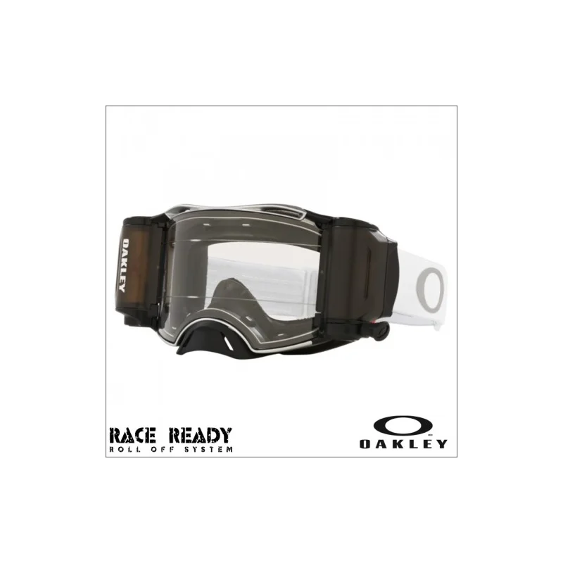 Occhiale I maschera Oakley Airbrake MX Race Ready Bianco