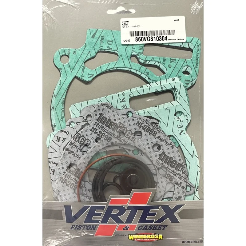 Guarnizioni smeriglio Vertex - KTM SX 125 1998-2001