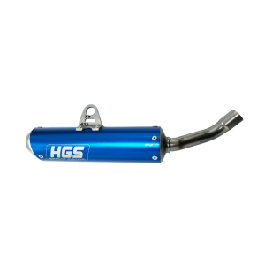 Schalldämpfer HGS blau | Yamaha YZ 125 - Fantic XX XE 125