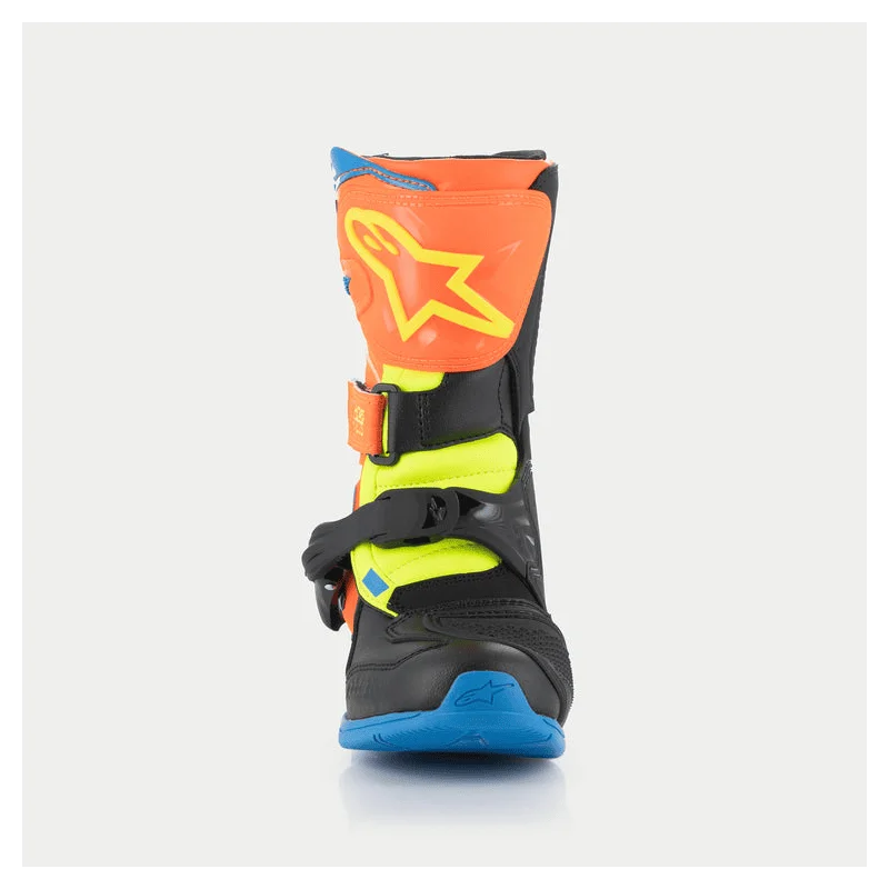 Boots Tech 3S Kids Alpinestars Orange/Blue/Yellow 2024