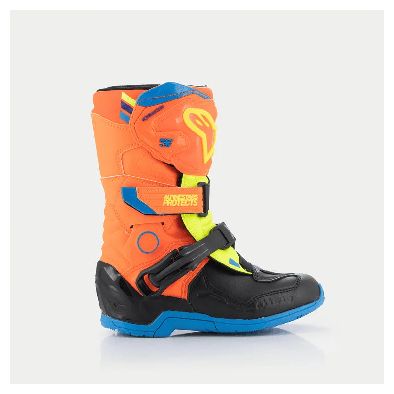 Stivali Bambino Tech 3S Kids Arancione/Blu/Giallo 2024