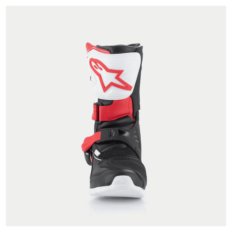 Motocross Stiefel Tech 3S Kids Alpinestars Weiß Rot Schwarz