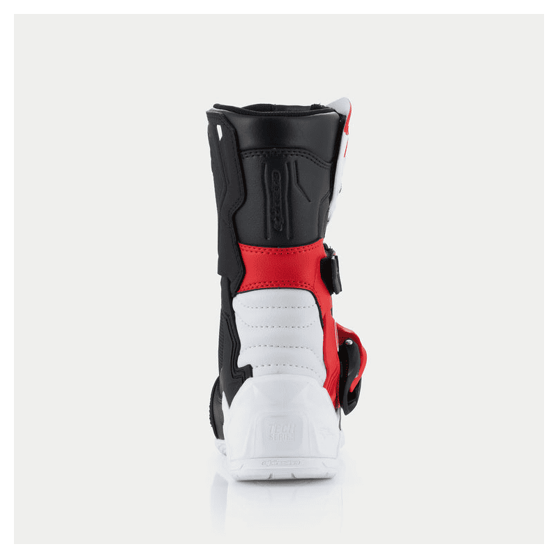 Motocross Stiefel Tech 3S Kids Alpinestars Weiß Rot Schwarz