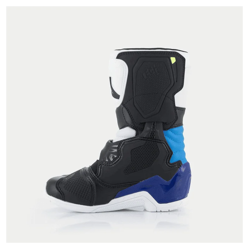 Boots Tech 3S Kids Alpinestars Bianco Blu Nera 2024
