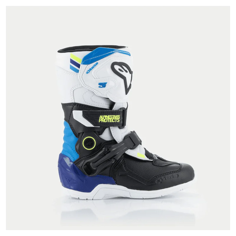 Stivali Bambino Tech 3S Kids Bianchi Neri Blu 2024