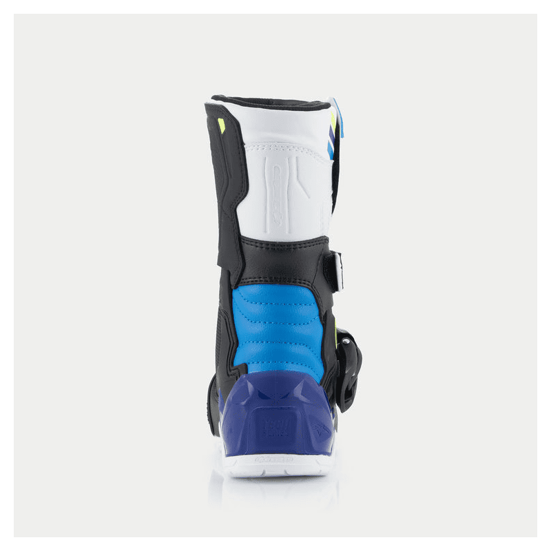 Boots Tech 3S Kids Alpinestars Bianco Blu Nera 2024