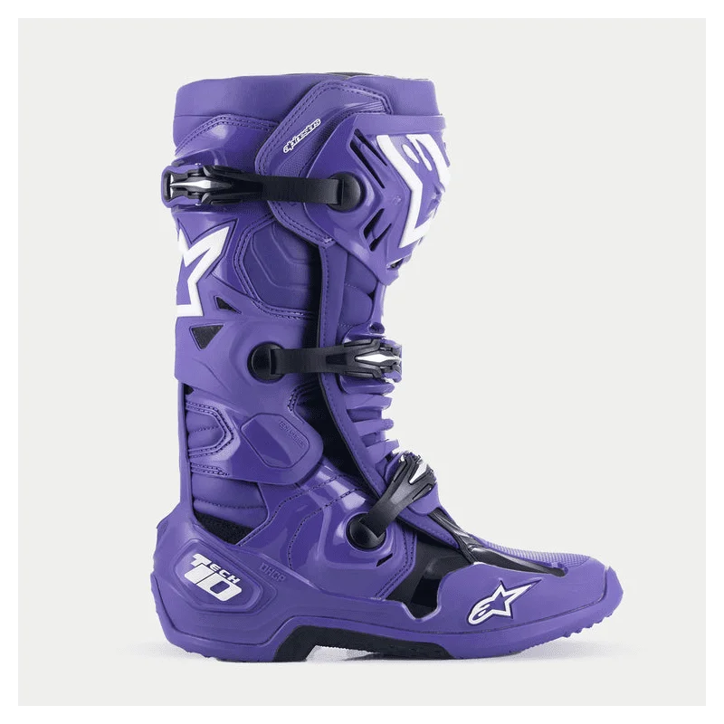 Alpinestars Tech 10 Bottes Cross violet