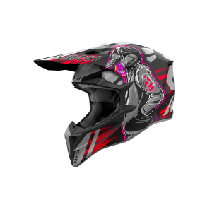 Casco Airoh Wraaap Cyber Rosso Opaco