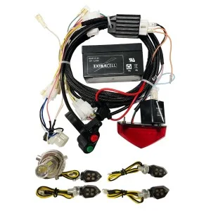 Automatisches Aufladen der elektrischen Anlage des Motorrads