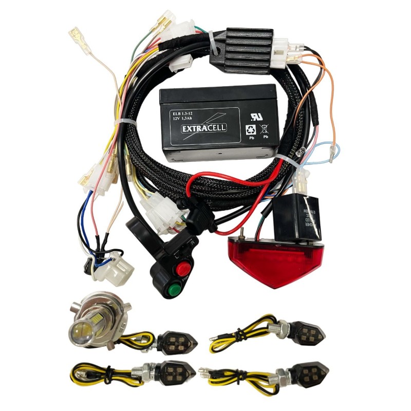 Motorcycle electrical system "automatic" charging