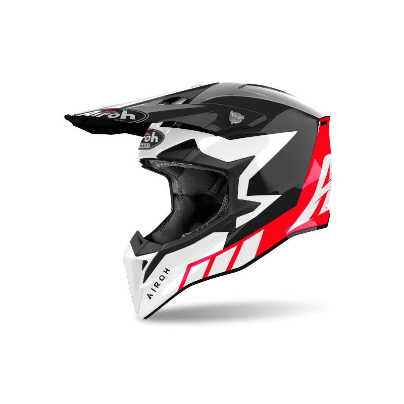 Helmet Airoh Wraaap Reloaded Rouge