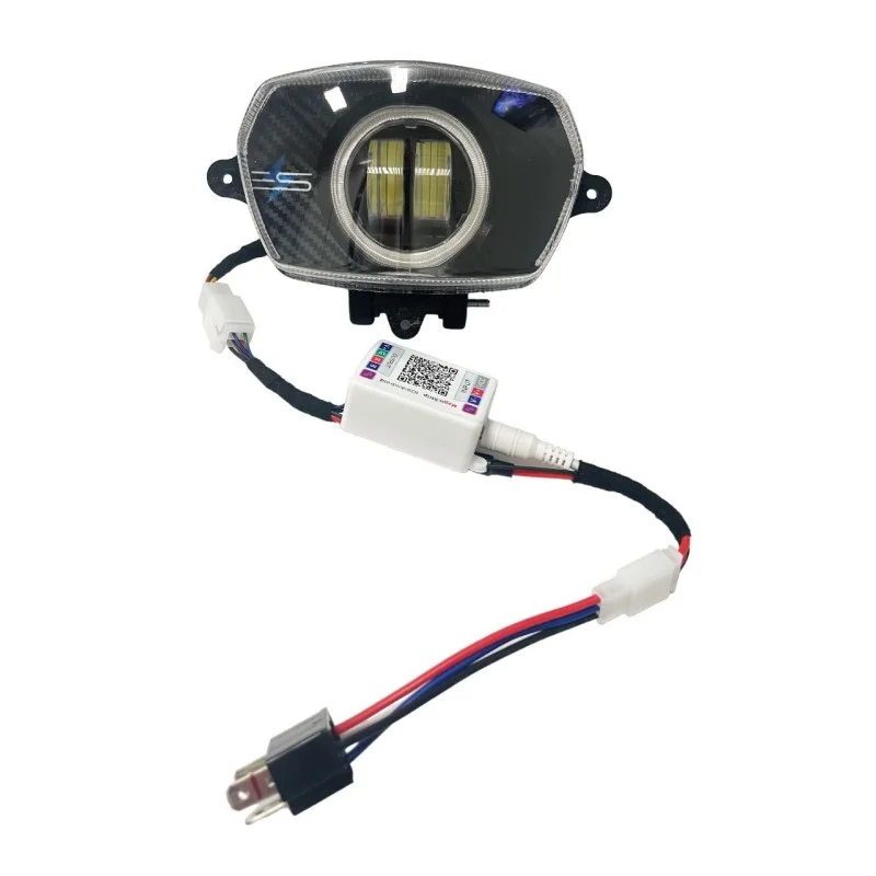 Angel Eye" RGB led headlight compatible with V-face