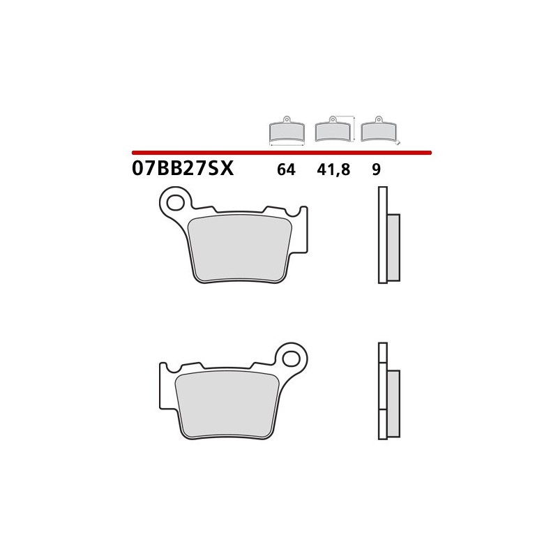 Plaquettes de Frein Brembo