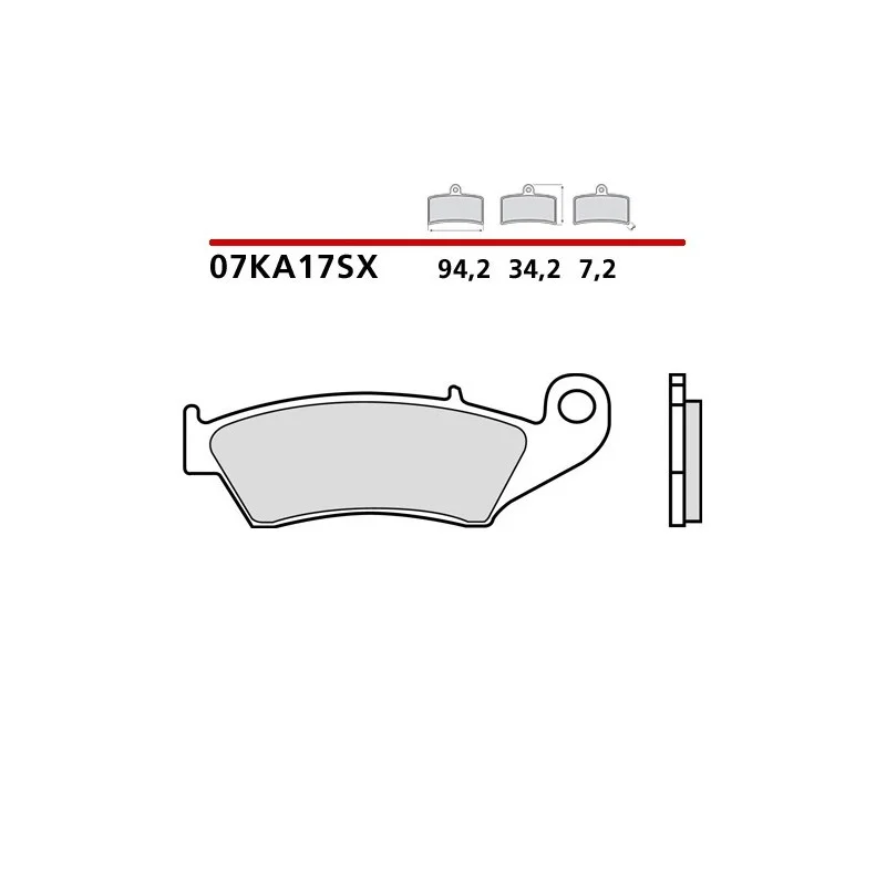 Plaquettes de Frein Brembo mescola SX-Avant
