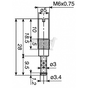 Getto del minimo carburatore Keihin 2761