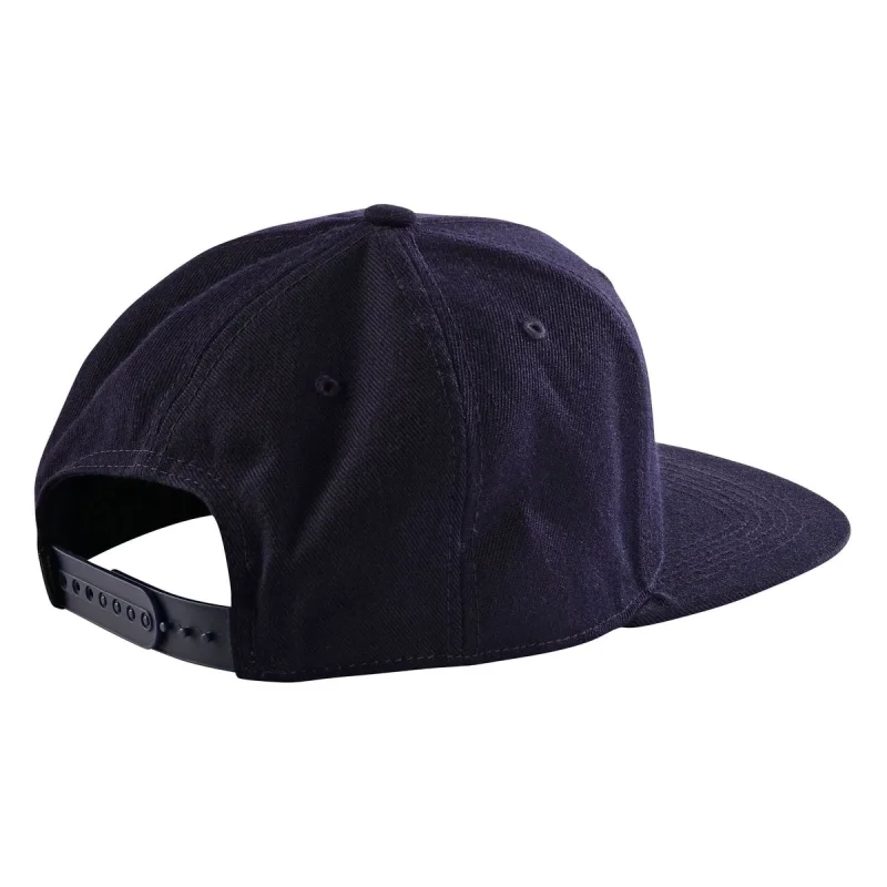 copy of Snapback Troy Lee Designs Signature Black White Troy lee Designs