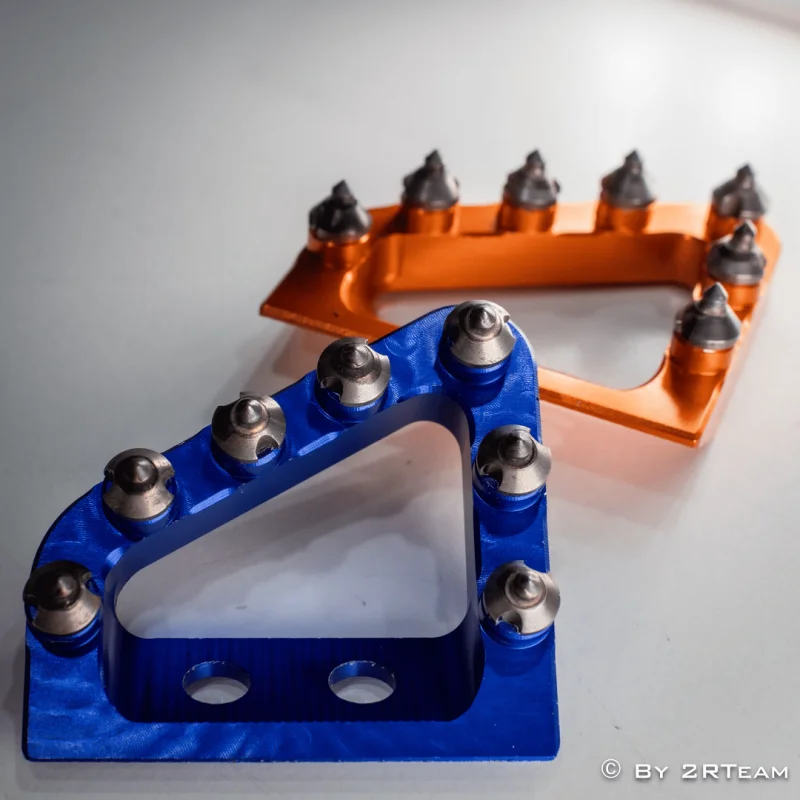 Spikes For Footpegs Motorcycles Cross Enduro Motard