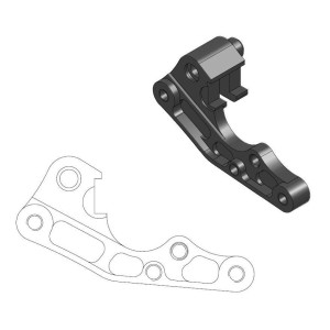 Bremsscheiben-Adapterhalterung Bracket 270mm | Beta RR