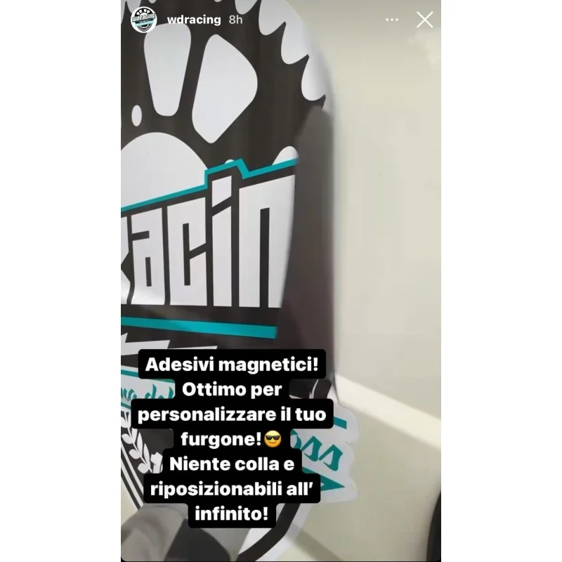 Magnetische Aufkleber - Magnetische Folie für Van-Dekoration