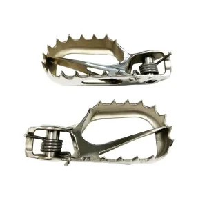 Stainless steel oem footpegs Stark Varg