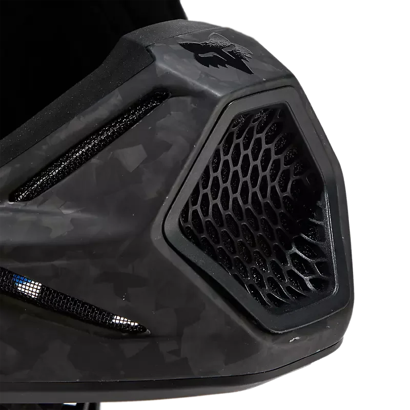 Casque FOX V3 RS Carbon Solid Matte Black