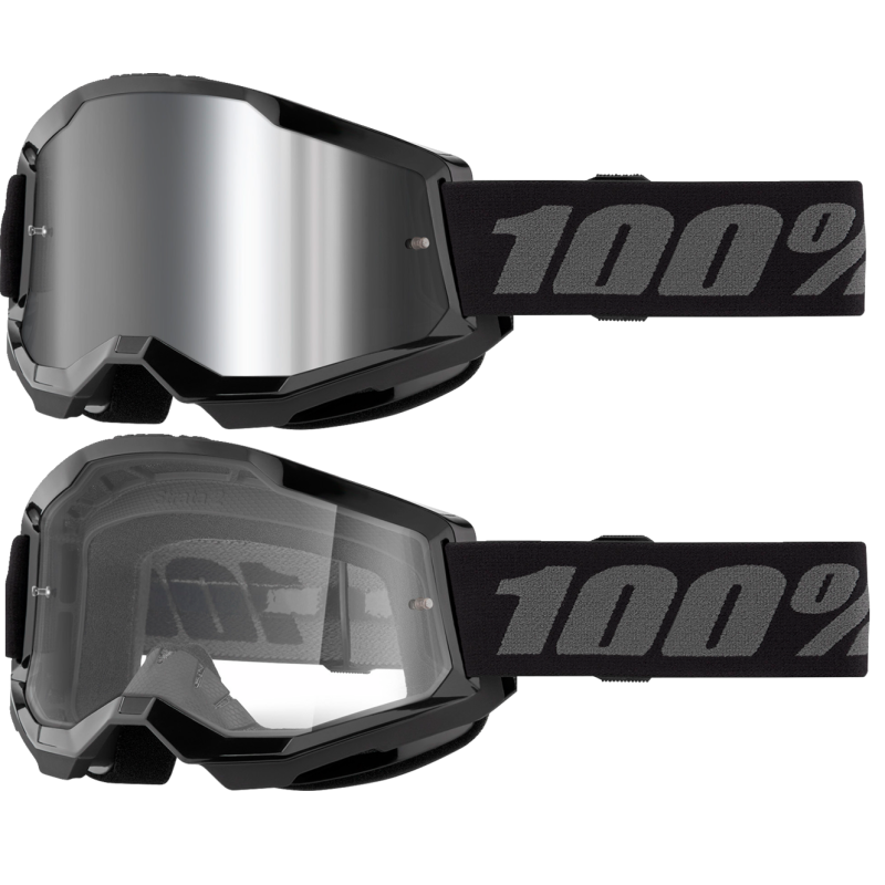 Occhiali Maschera 100% Strata 2 Nera