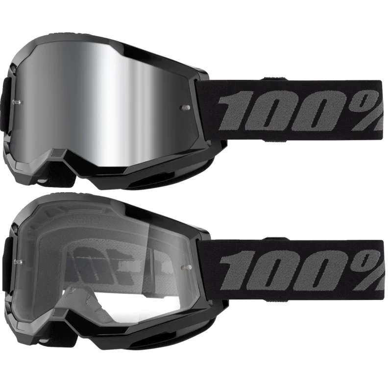 Occhiali Maschera 100% Strata 2 Nera