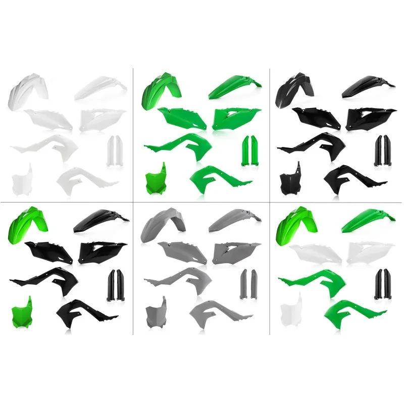 Kit Plastique Acerbis | Kawasaki KXF 450 2019-2023 KXF 250 2021-2024