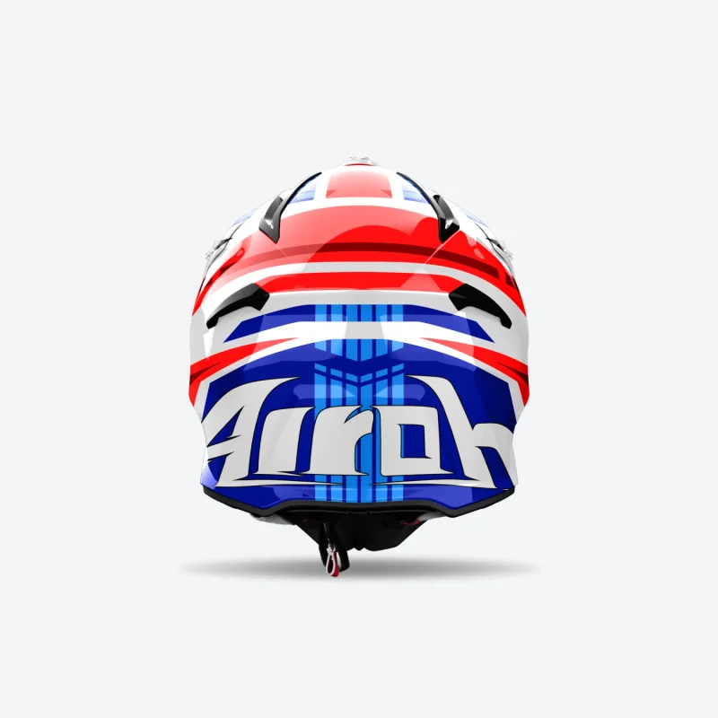 Helm Airoh Aviator ACE 2 Proud Blue/Red Gloss