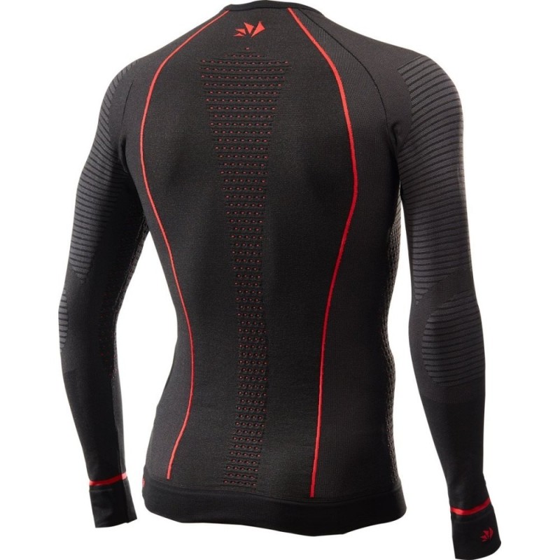 Underwear Jersey SIXS Long Sleeve "Winter" Black Red