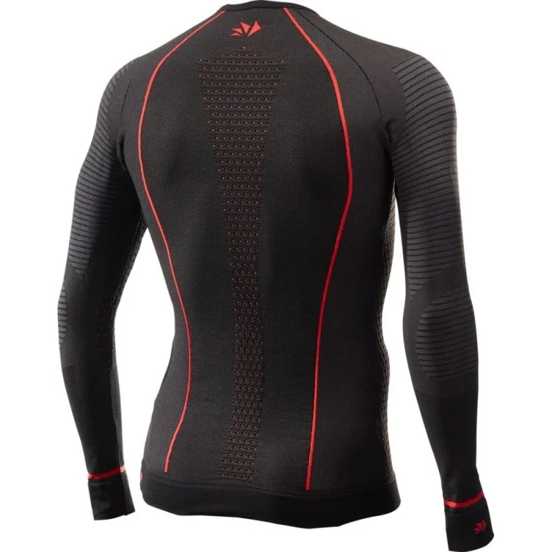 Underwear Jersey SIXS Long Sleeve "Winter" Black Red