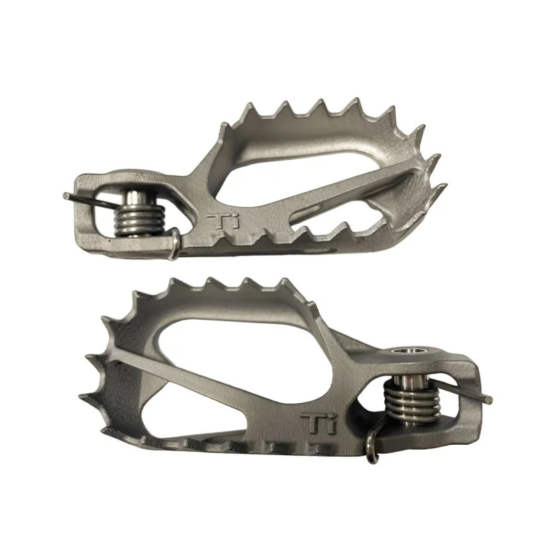 Titanium oem footpegs Stark Varg