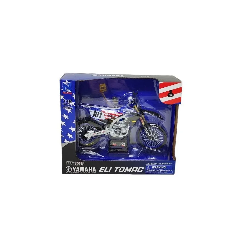 Modellino NewRay Yamaha YZF 450 MXoN Eli Tomac 101 1:12