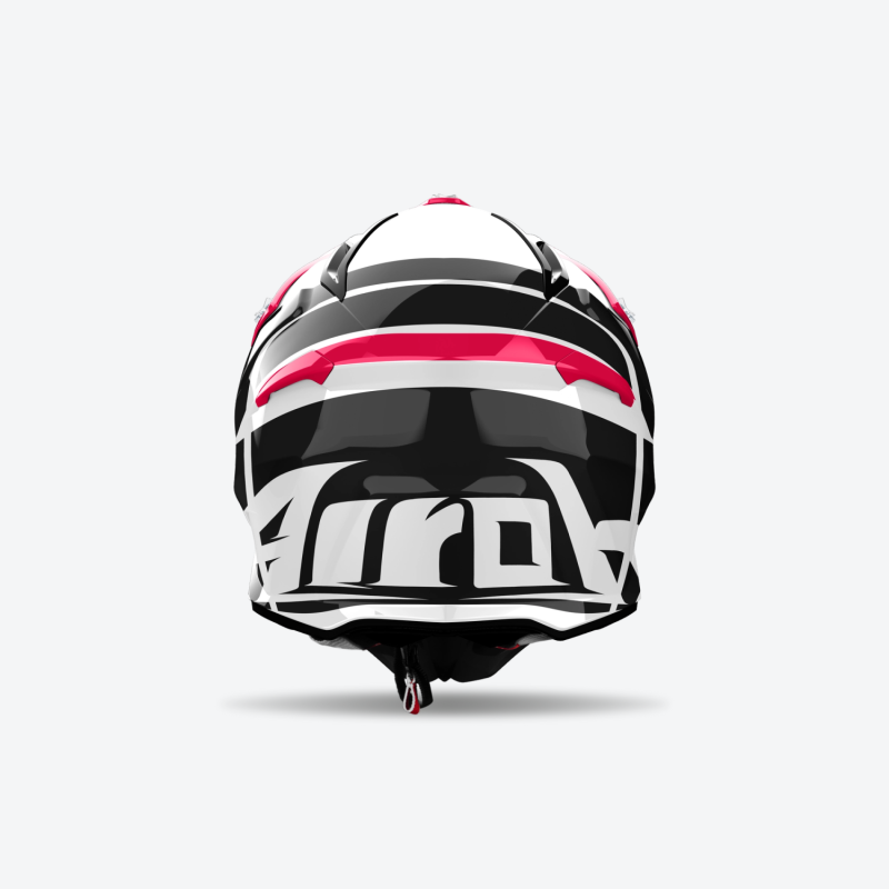 Helm Airoh Aviator ACE 2 Engine Red Gloss