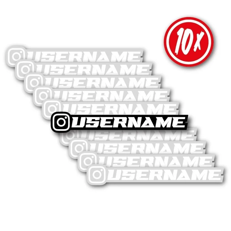 copy of Autocollant "tag Instagram" 10 pcs | "Jack" WD Graphics