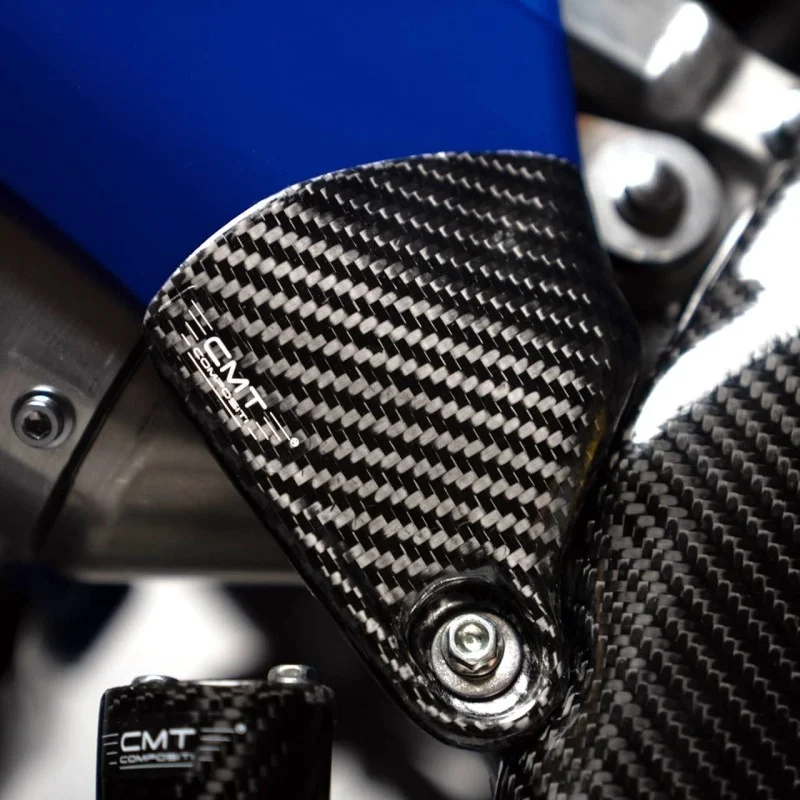 Carbon rear side panels protection CMT | Yamaha YZF 450 2023- YZF 250 2024-