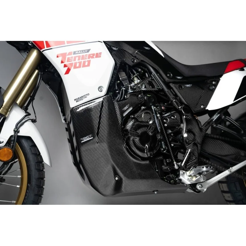 Protection dìallumage en carbone CMT | Yamaha Tenere 2019-