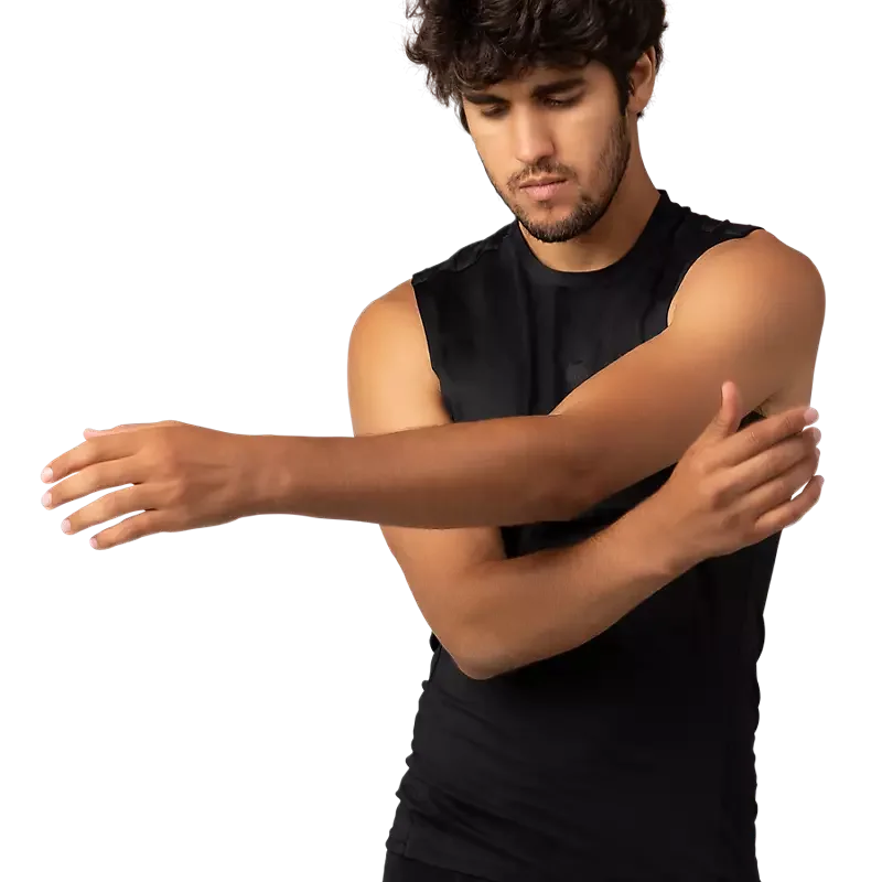 FOX Tecbase Short Sleeve Shirt Black