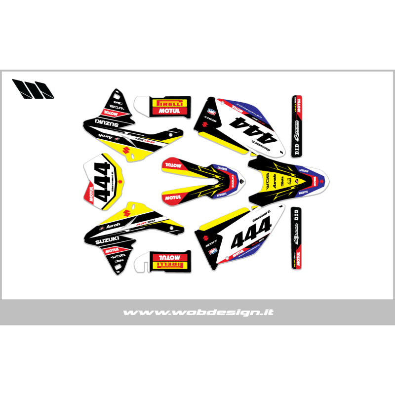 Graphic kit Valenti 50 "Motul