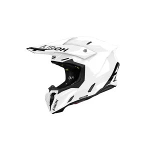 Casque Cross Airoh Twist 3 blanc brillant