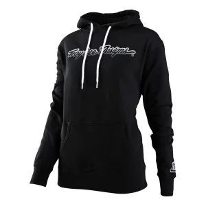 Hoodie TLD Woman PO schwarz