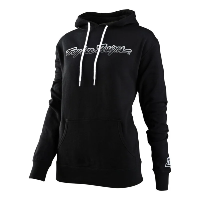 Hoodie TLD Woman PO schwarz