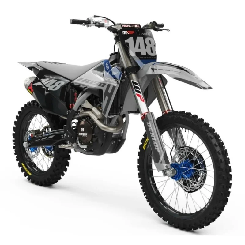 Kit Autocollants Husqvarna "Racing Grey