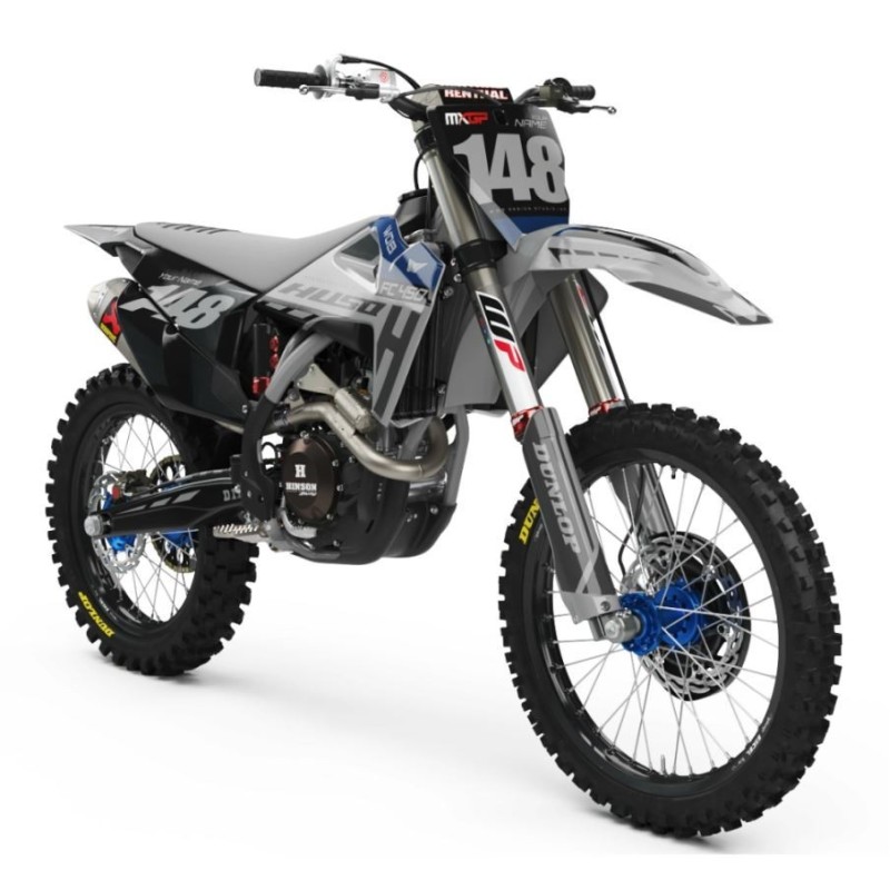 Dekor Kit Husqvarna "Racing Grey