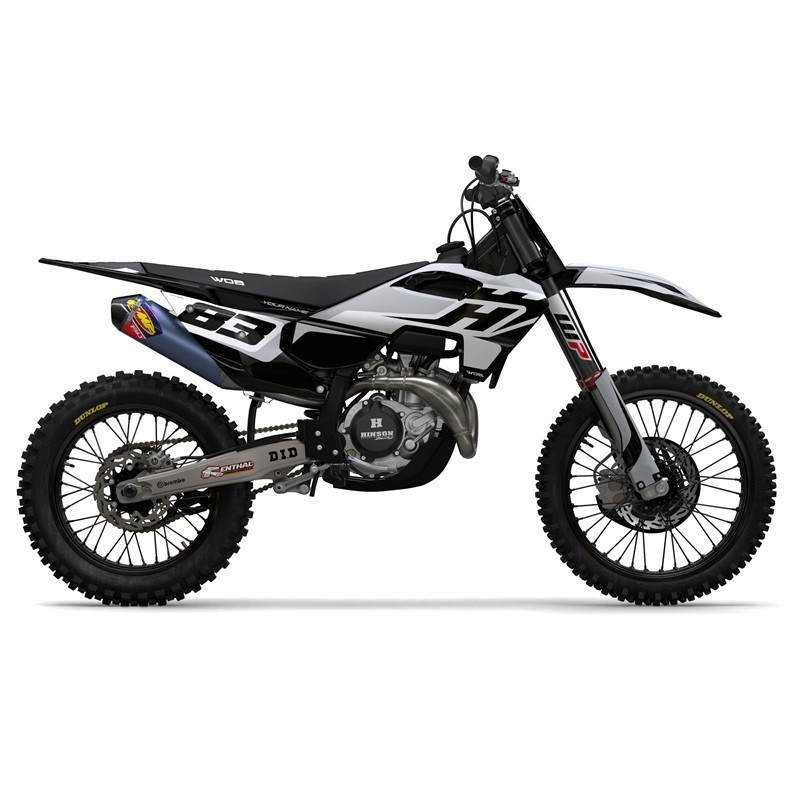 Kit Autocollants Husqvarna "Sober Black